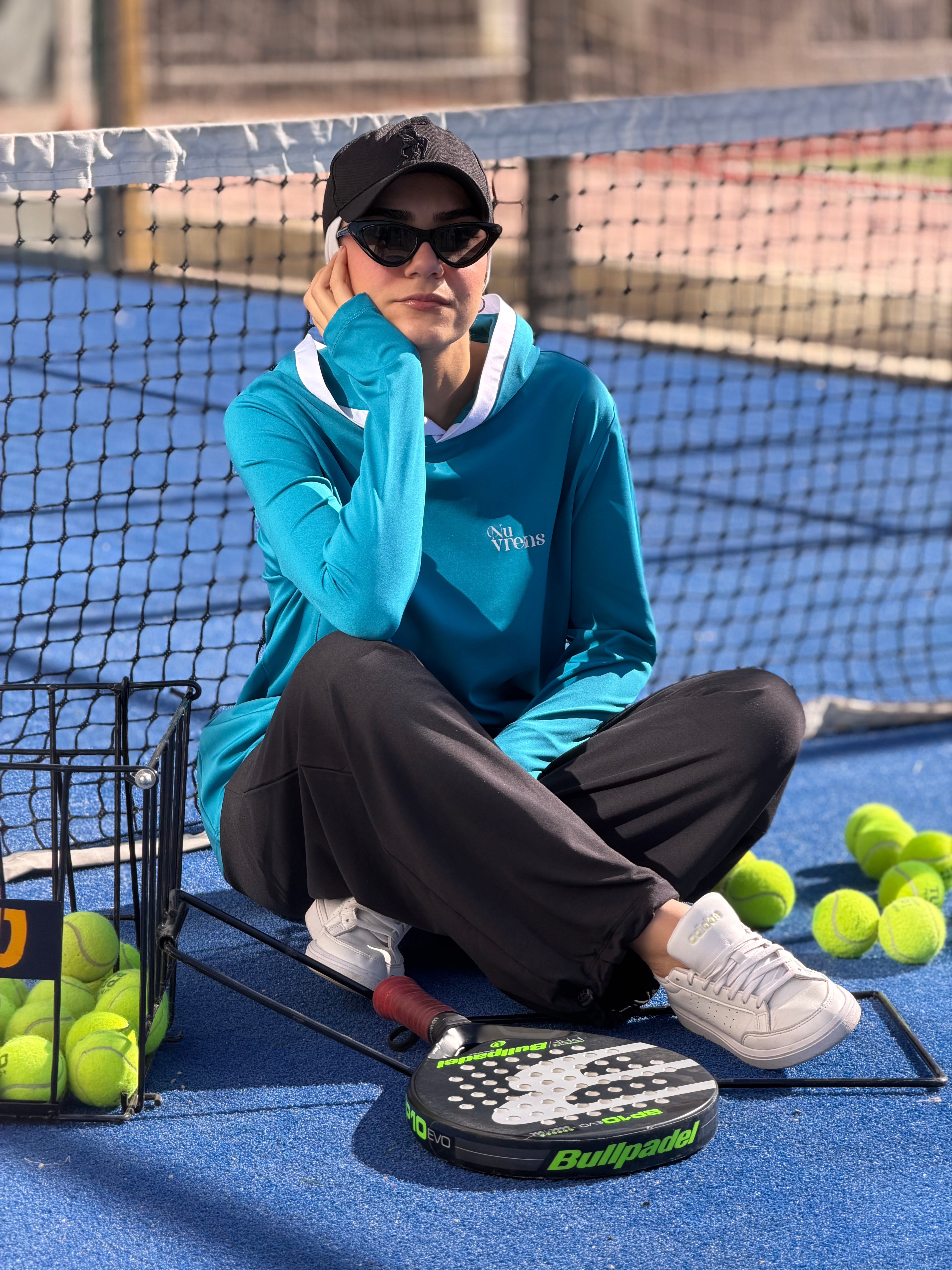 DROPSET Hoodied shirt - Indigo