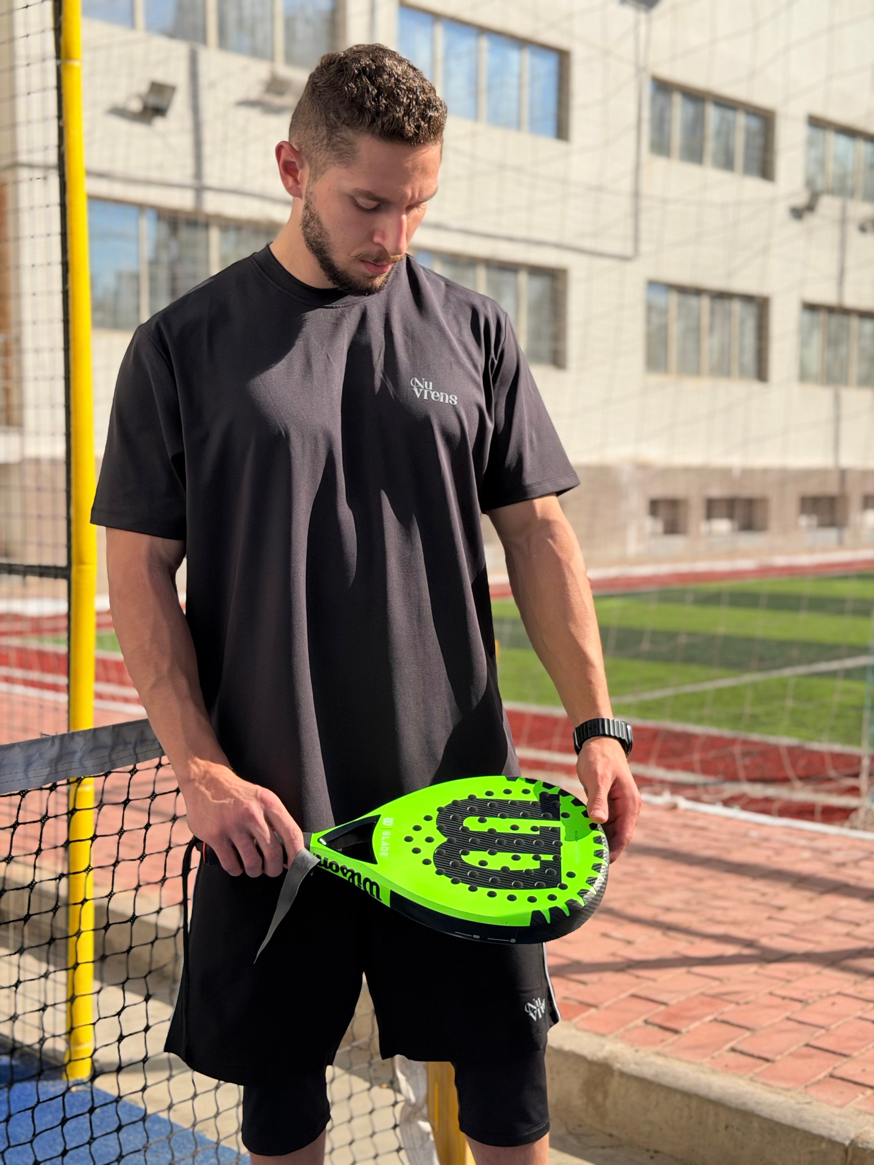 DROPSET Oversized shirt - Black