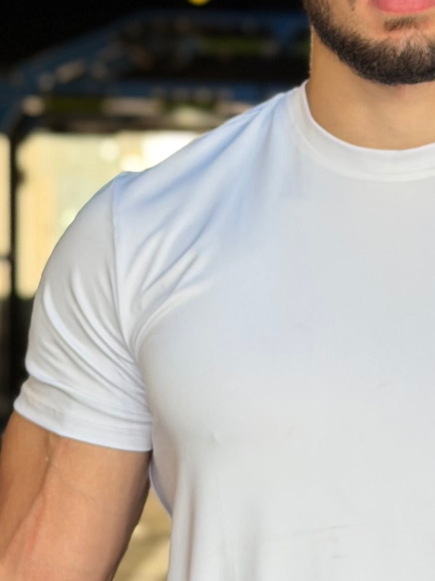 DROPSET Compression shirt - White