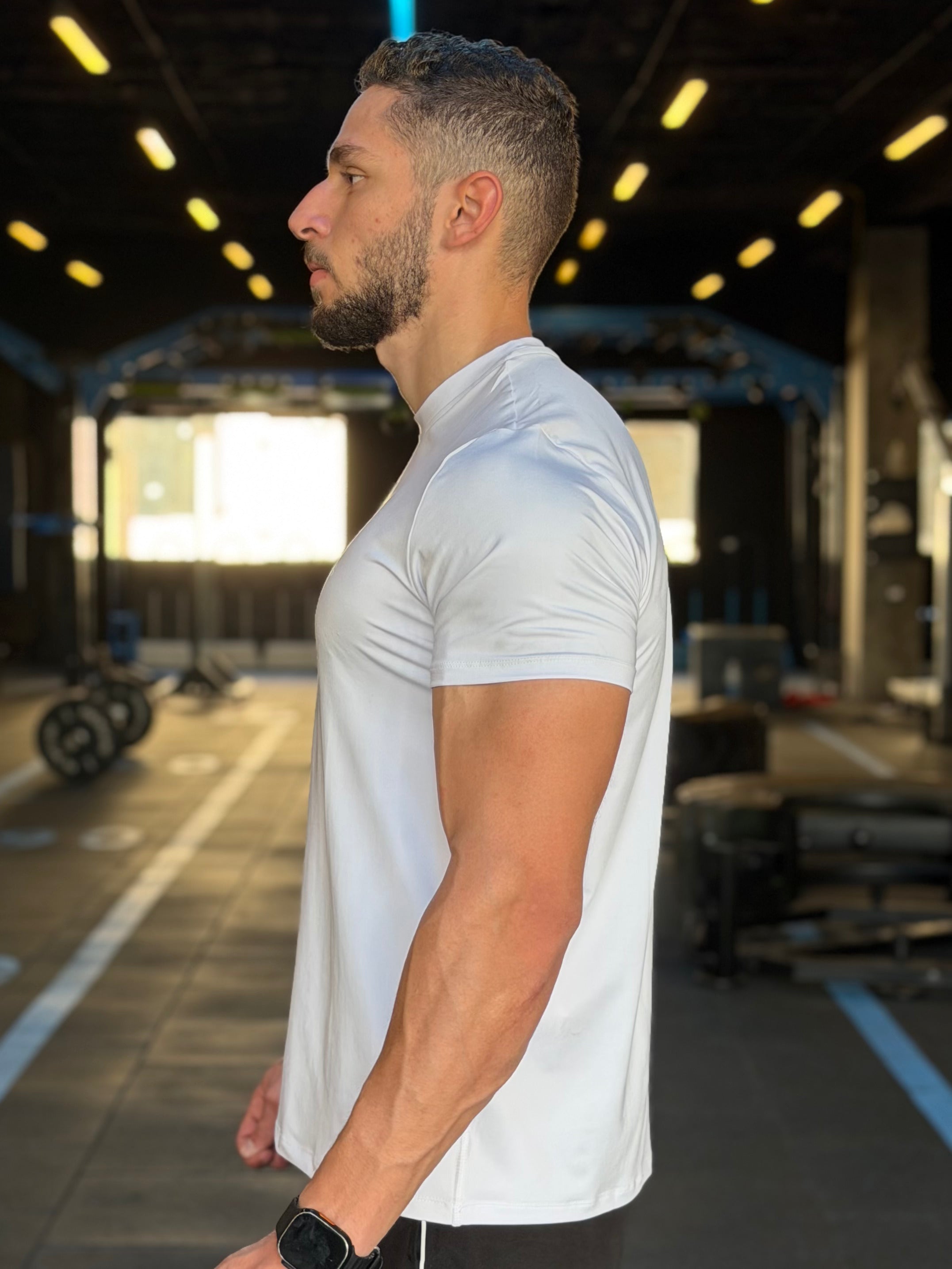 DROPSET Compression shirt - White