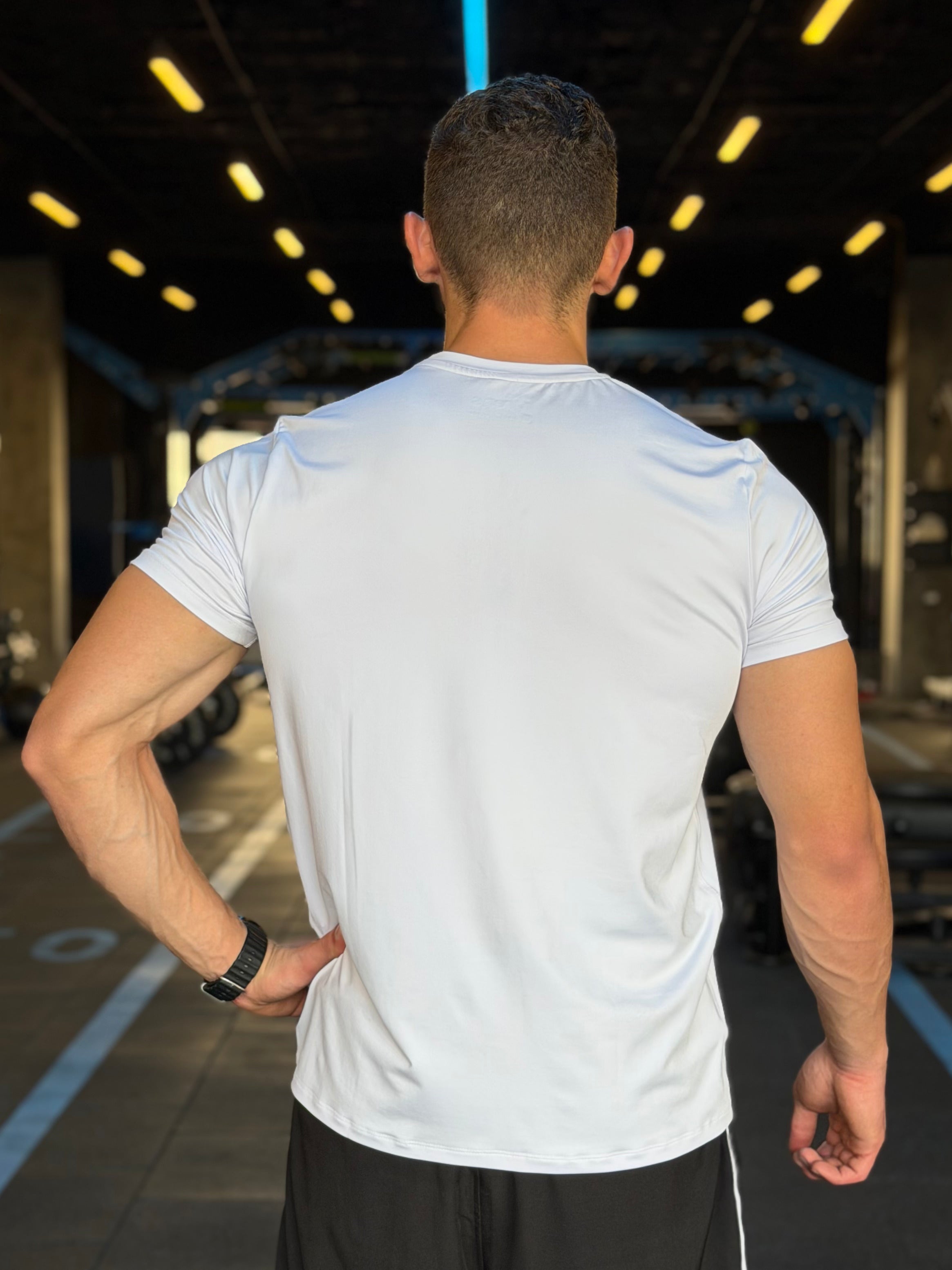 DROPSET Compression shirt - White