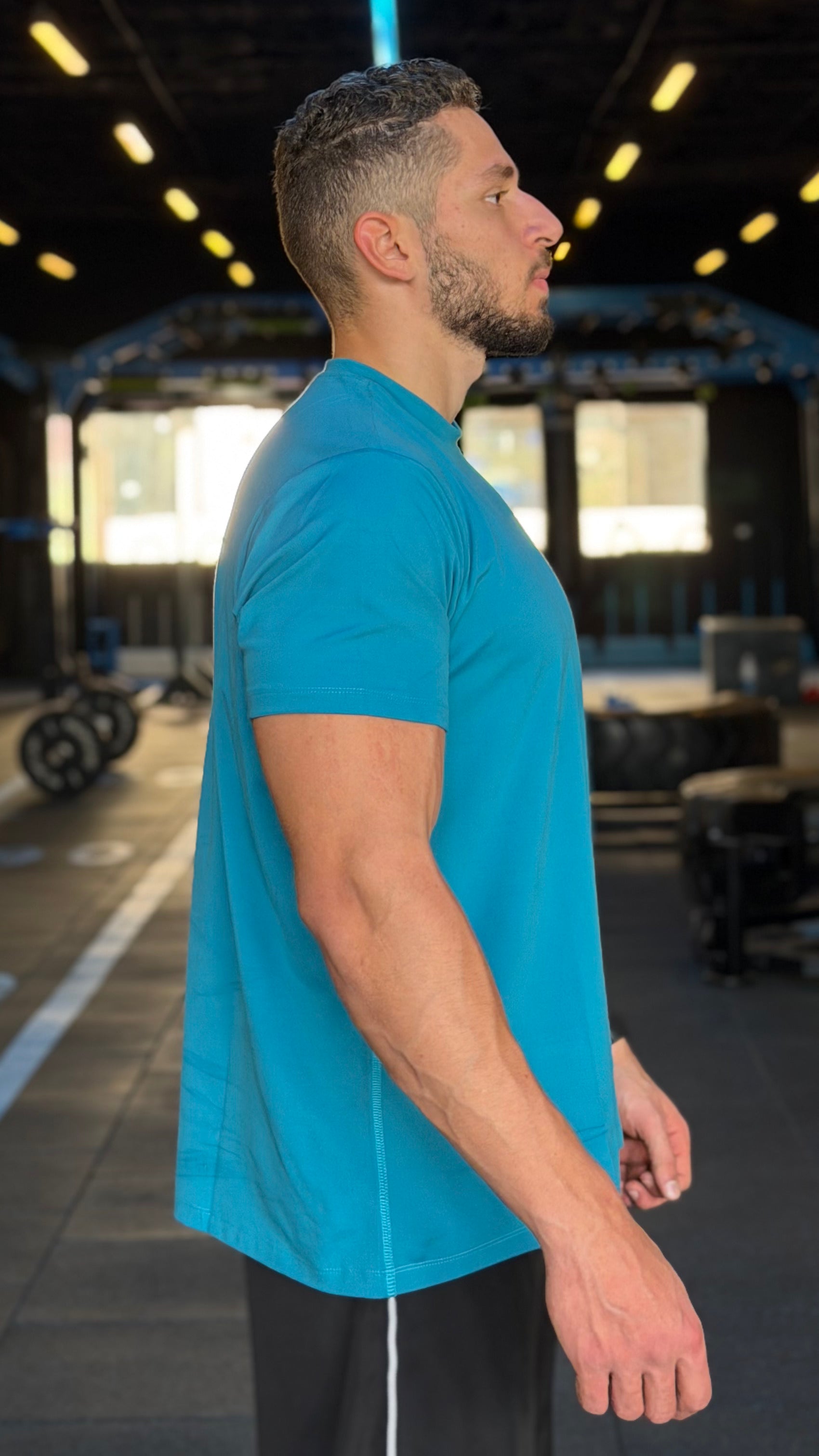 DROPSET Oversized shirt - Indigo