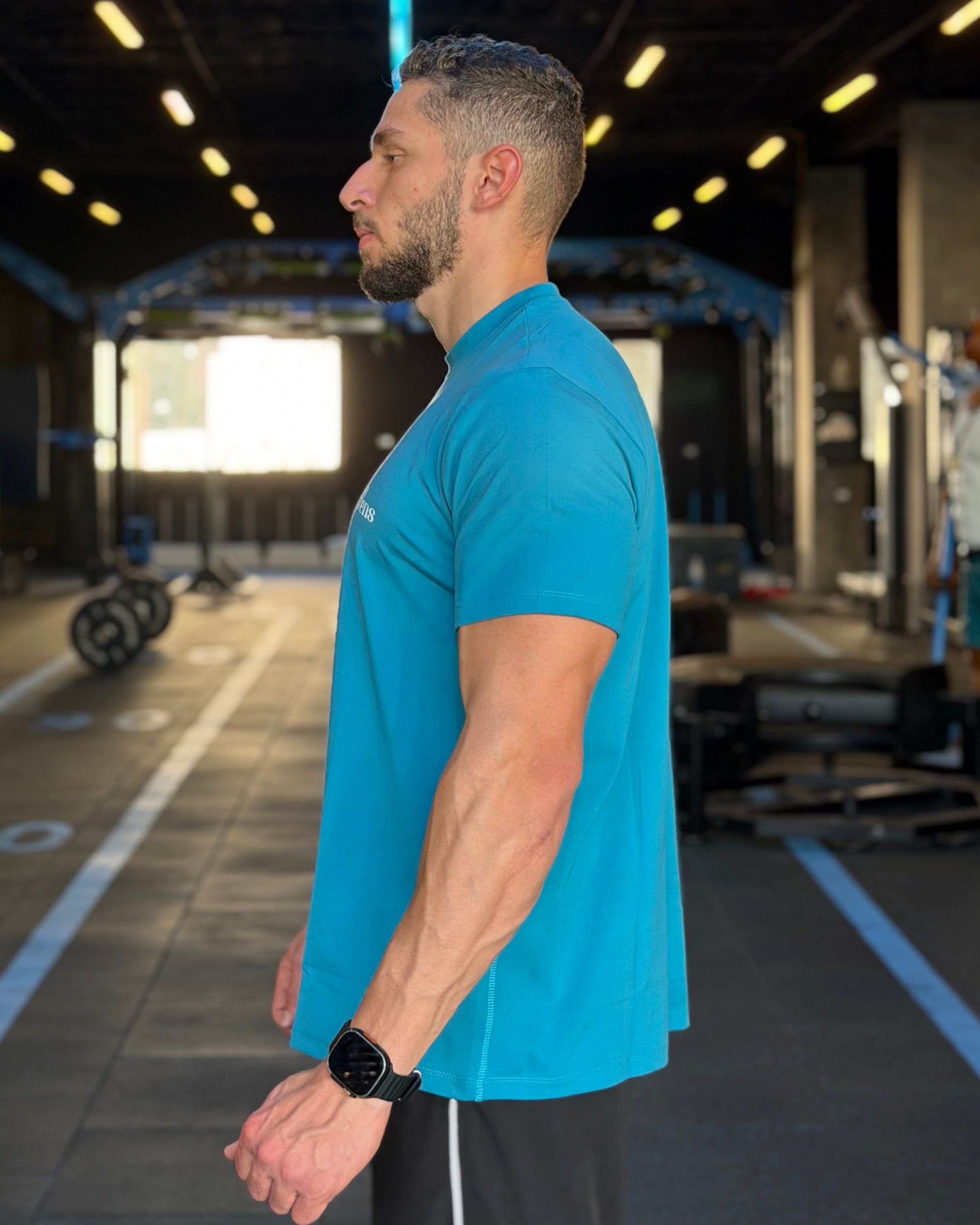 DROPSET Oversized shirt - Indigo