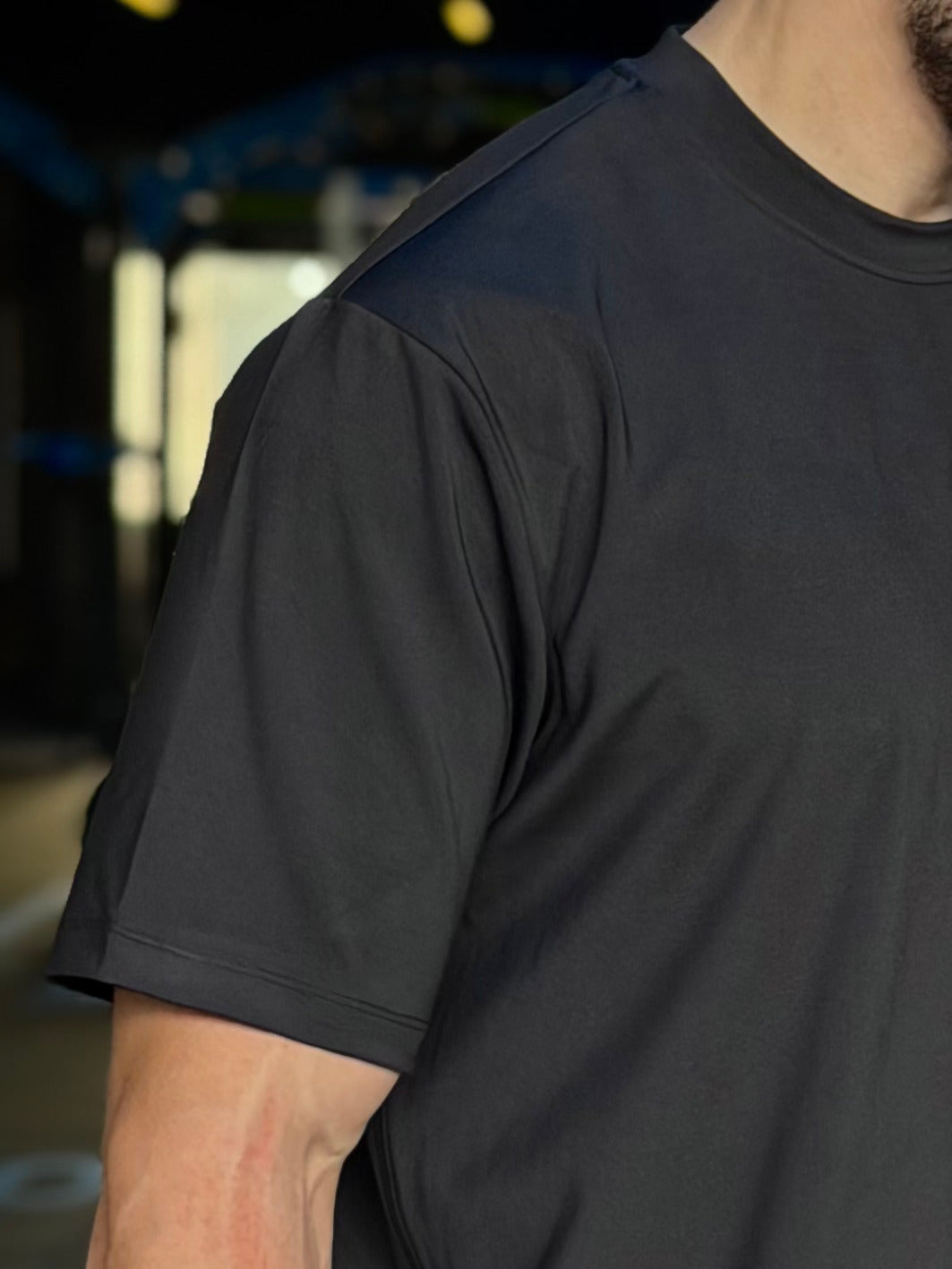 DROPSET Oversized shirt - Black