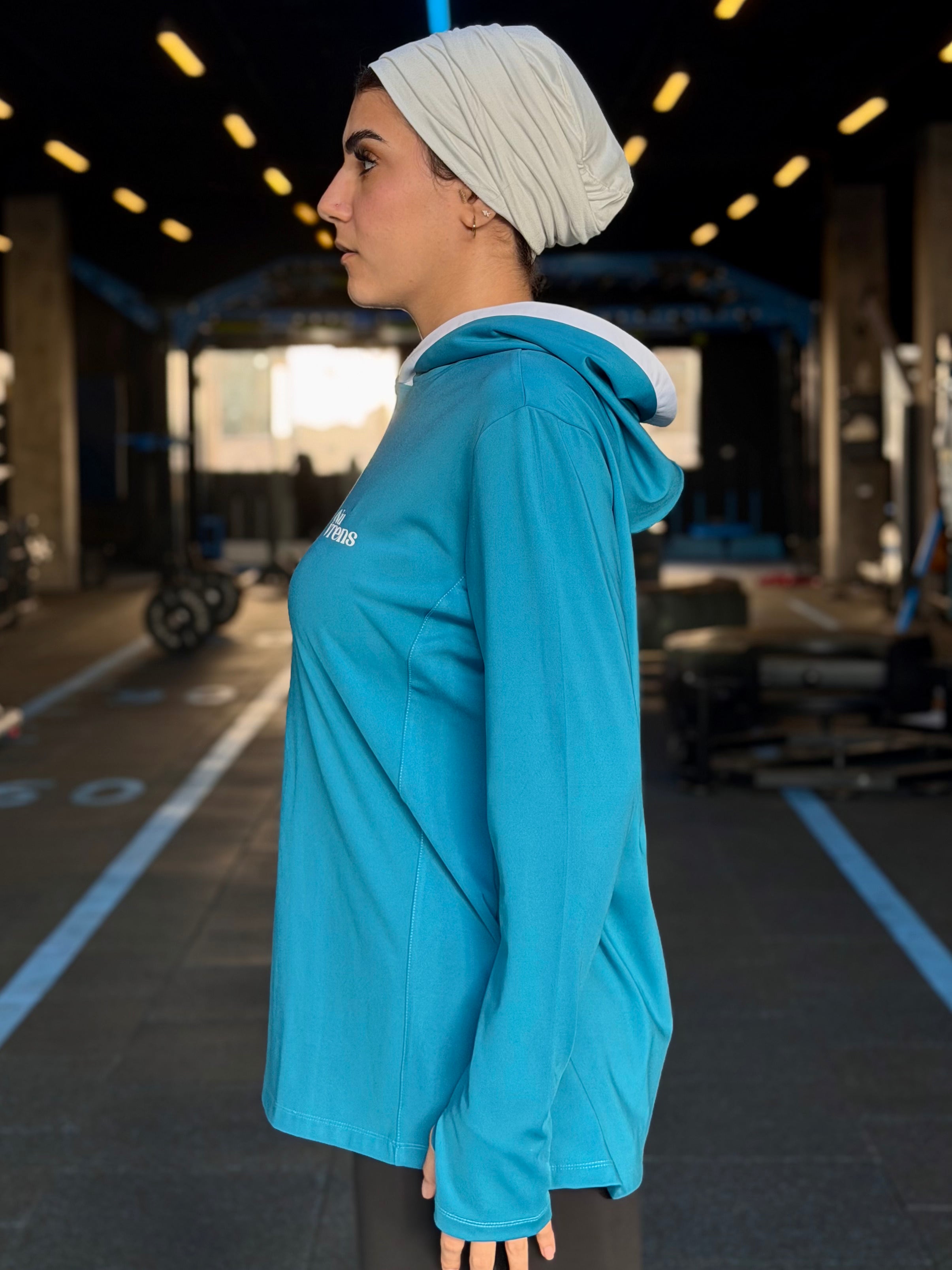 DROPSET Hoodied shirt - Indigo